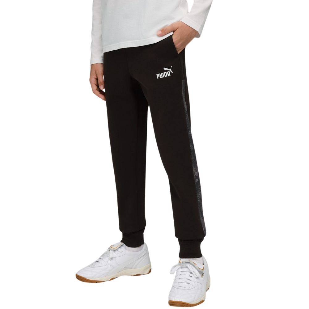 PUMA ESS CAMO SWEATPANTS FLEECE B