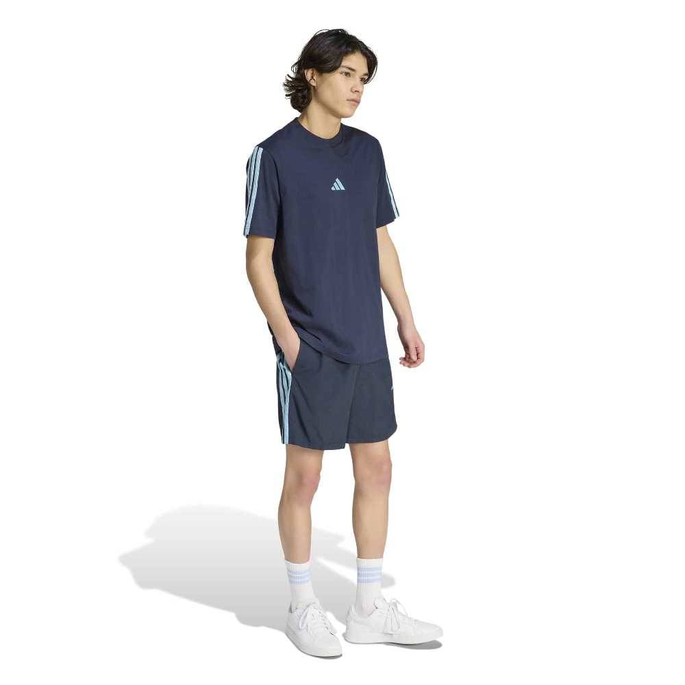 ADIDAS M ESSENTIALS THREE STRIPES SINGLE JERSEY