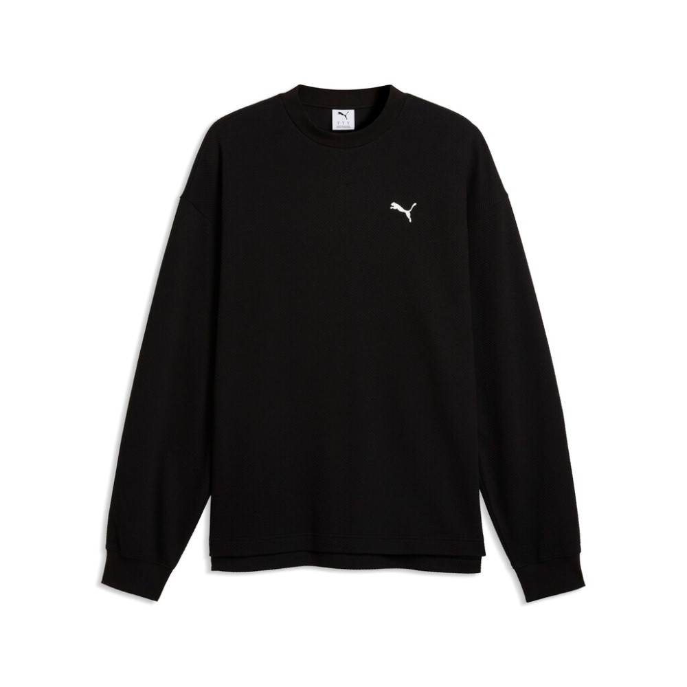 PUMA ESS ELEVATED RELAXED MATERIAL CREW