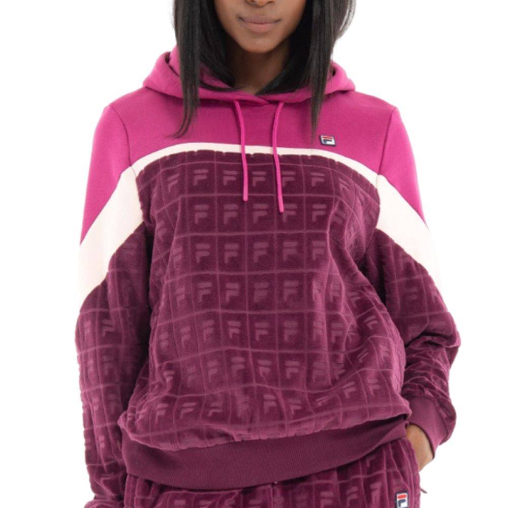 FILA LORRI VELOUR WOMENS SWEATER