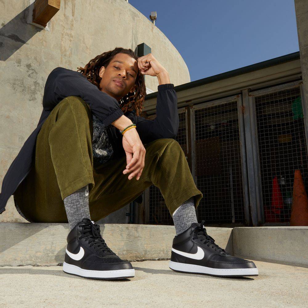 NIKE COURT VISION MID NEXT NATURE SHOES
