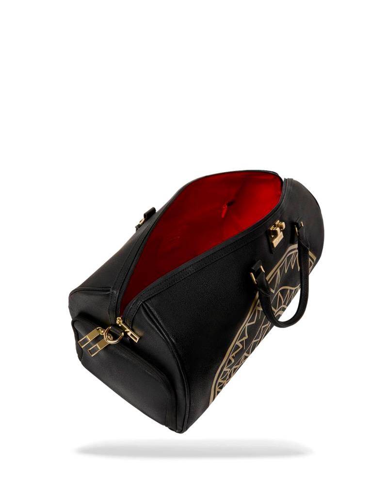 SPRAYGROUND THAT GOLD DRAP DUFFLE