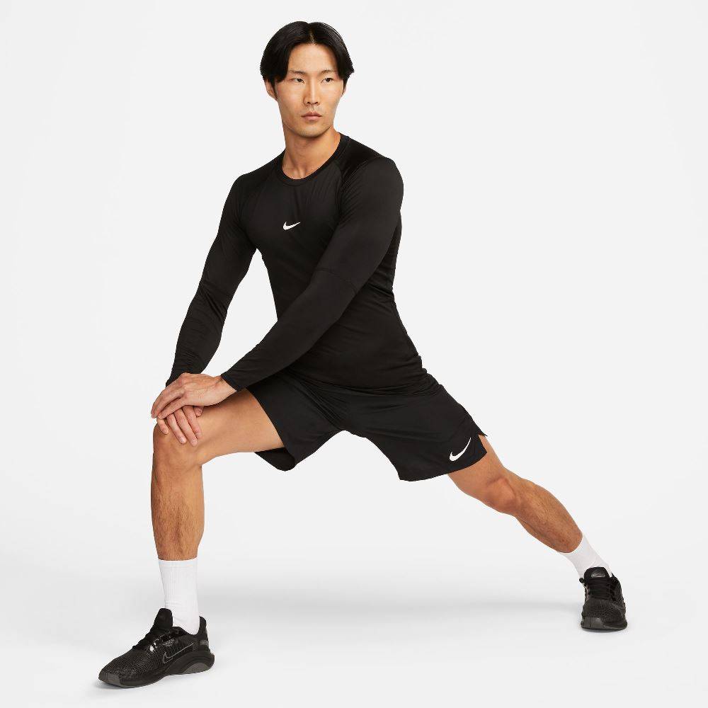 NIKE PRO DRI-FIT TIGHT FITNESS LONG-SLEEVE SHIRT