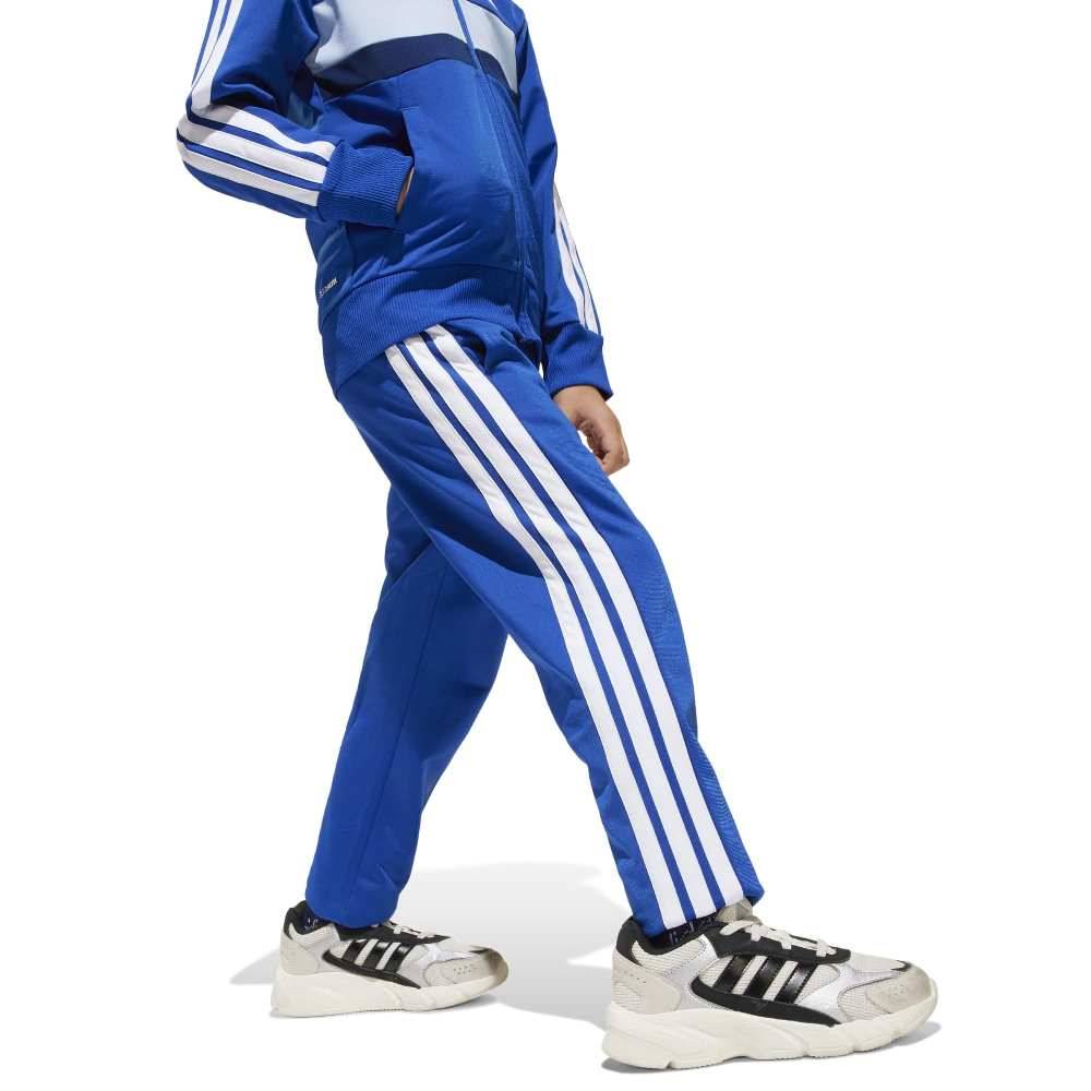 ADIDAS LITTLE KIDS SEASONAL ESSENTIALS TIBERIO 3 STRIPES TRICOT TRACKSUIT