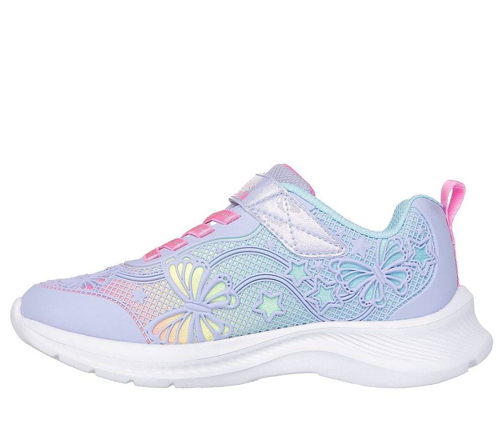 SKECHERS JUMPSTERS 2.0 - BUTTERFLY FLUSH GIRLS SHOES
