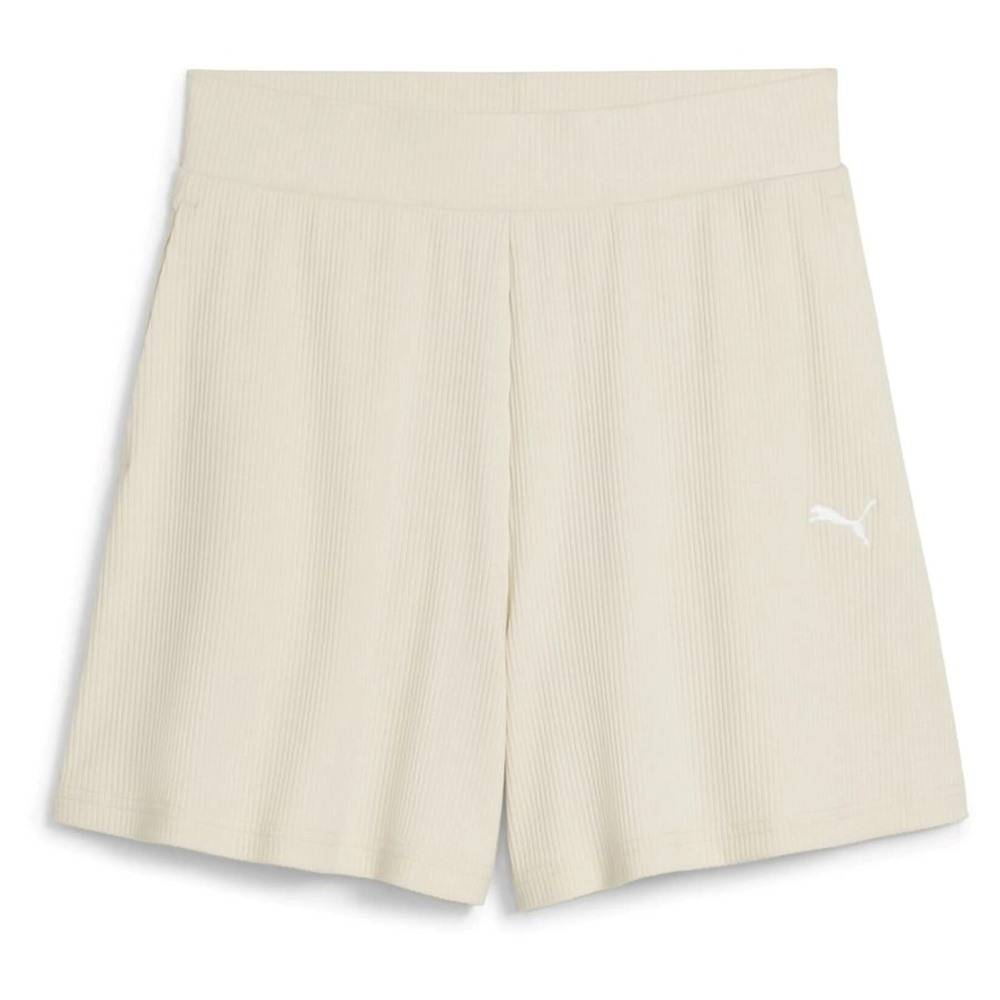 PUMA ESS ELEVATED HIGH-RISE RIB SHORTS 5