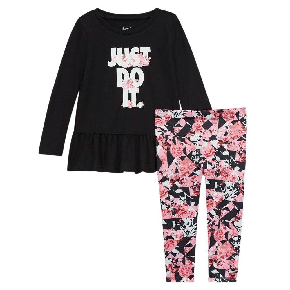 NIKE INFANT GIRLS TOKYO FLORAL LEGGING SET