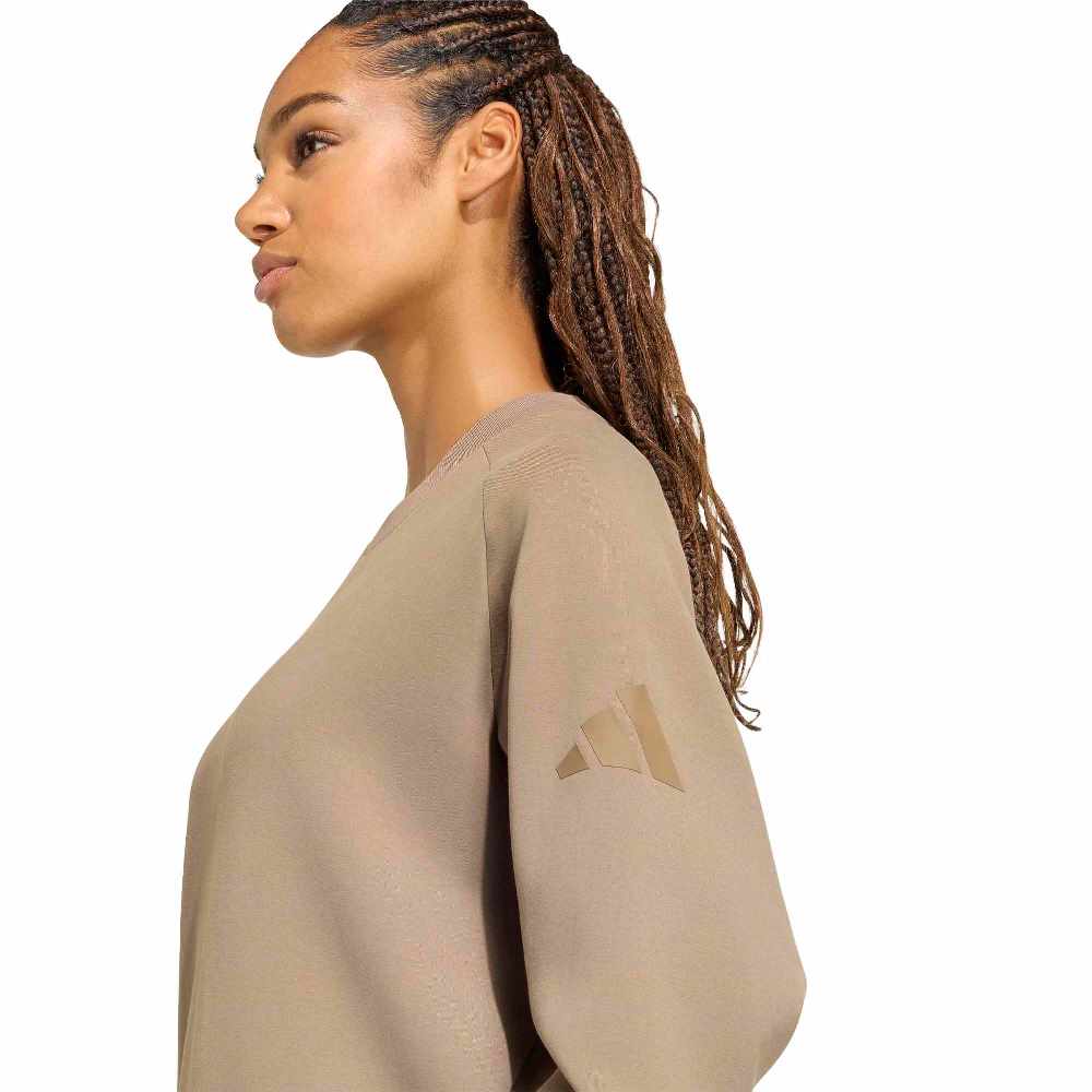 ADIDAS SOFT LUX LOOSE SWEATSHIRT