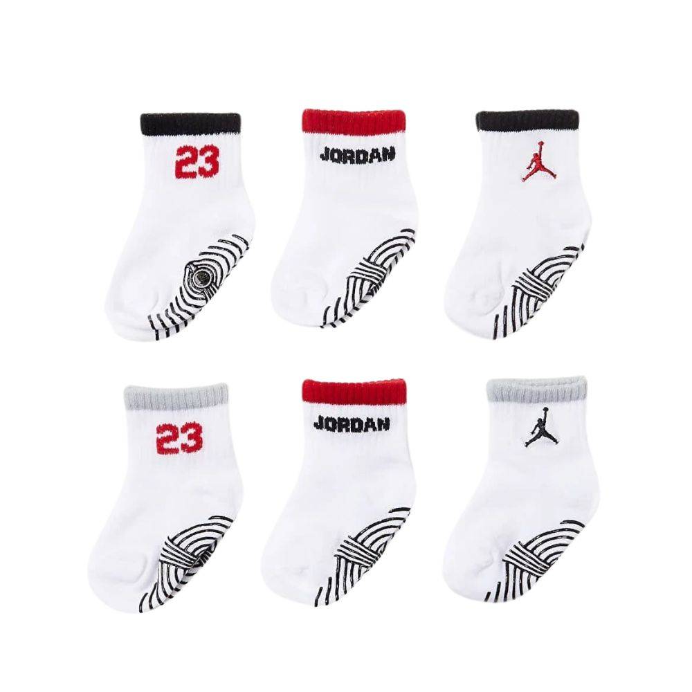 NIKE JORDAN  JORDAN LEGACY INFANT/TODDLER ANKLE 6PK