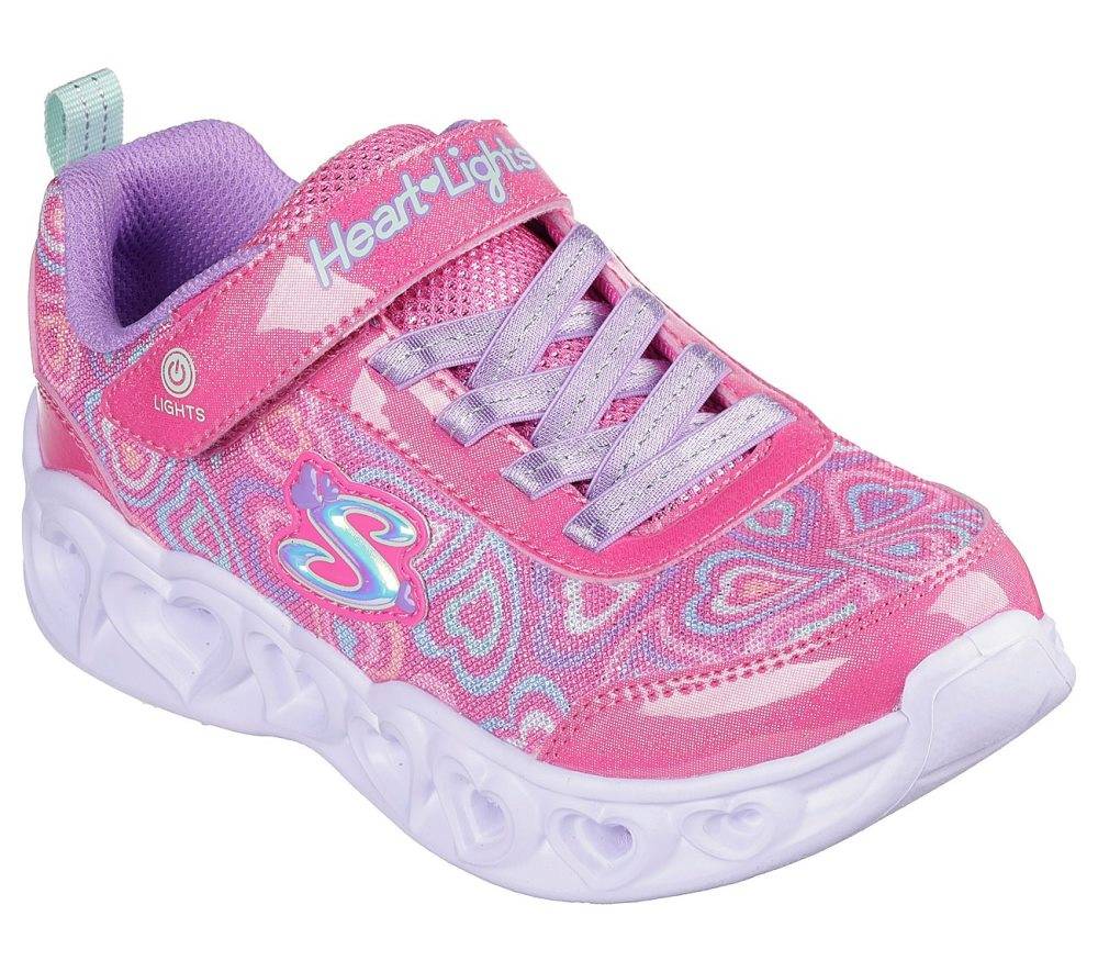 SKECHERS HEART LIGHTS - BOOGIE LOVE GIRLS SHOES