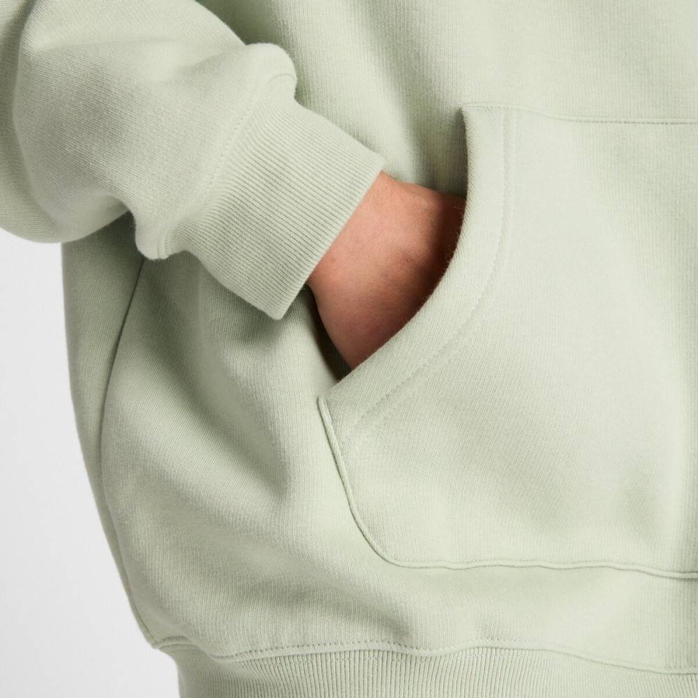 NEW BALANCE LINEAR HERITAGE FLEECE LONG HOODIE