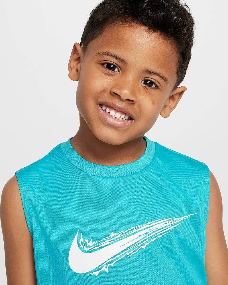 NIKE LITTLE BOYS DF MULTI SLVS TOP HBR