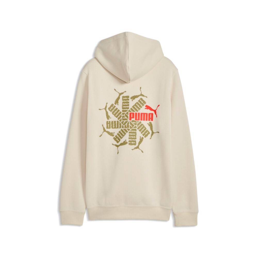 PUMA ESS LOGO LAB BRAND BACK GRAPHIC HOODIE FL B