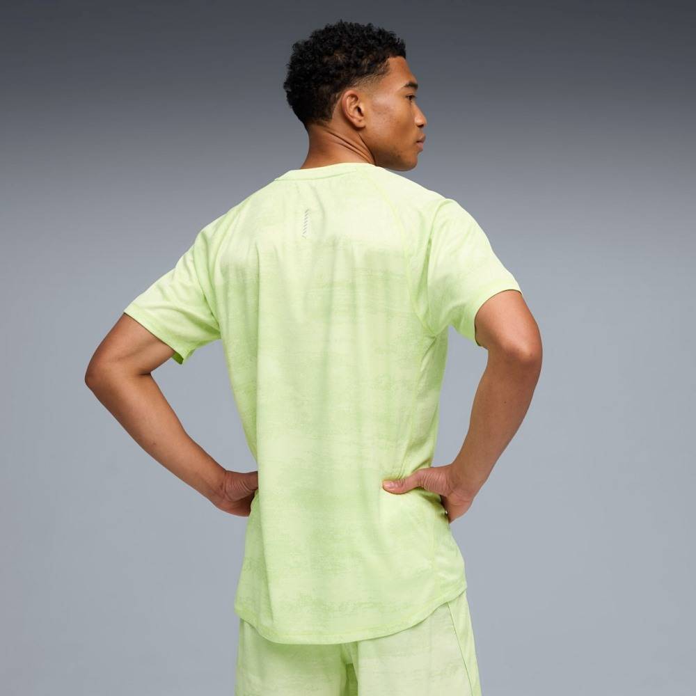 PUMA M RUN VELOCITY AOP TEE
