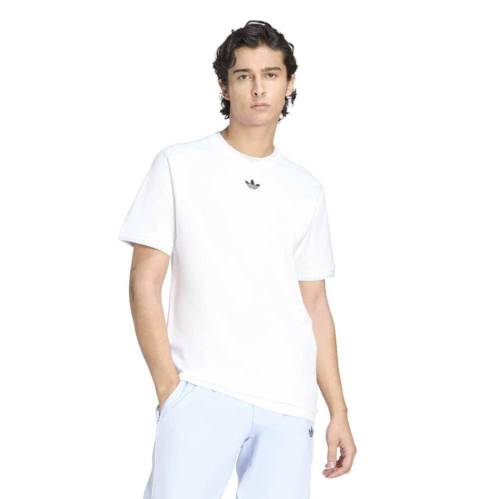 ADIDAS ORIGINALS M CHEST STRIPES ENGINEERED COLLAR TEE