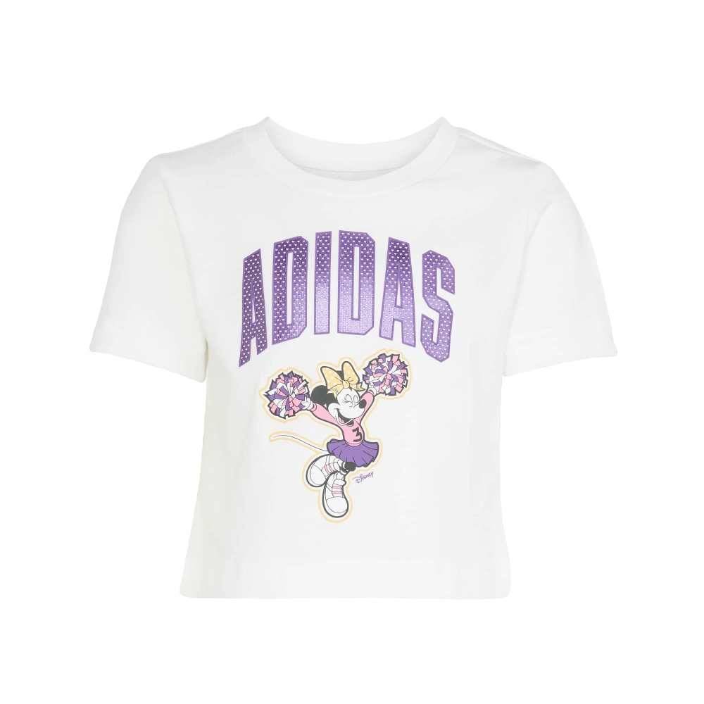 ADIDAS LITTLE GIRLS DISNEY MINNIE MOUSE T-SHIRT SET