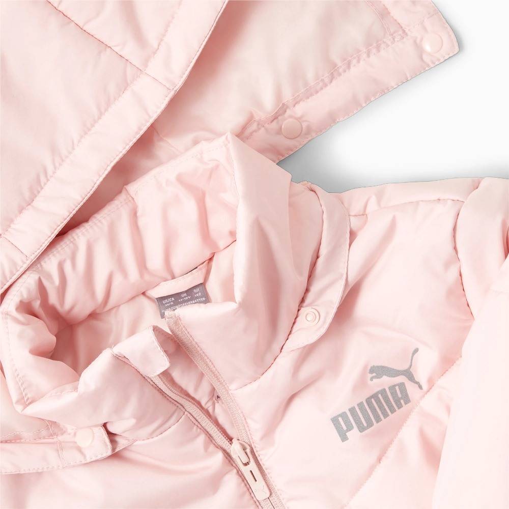 PUMA ESSENTIALS PADDED HOODED YOUTH JACKET