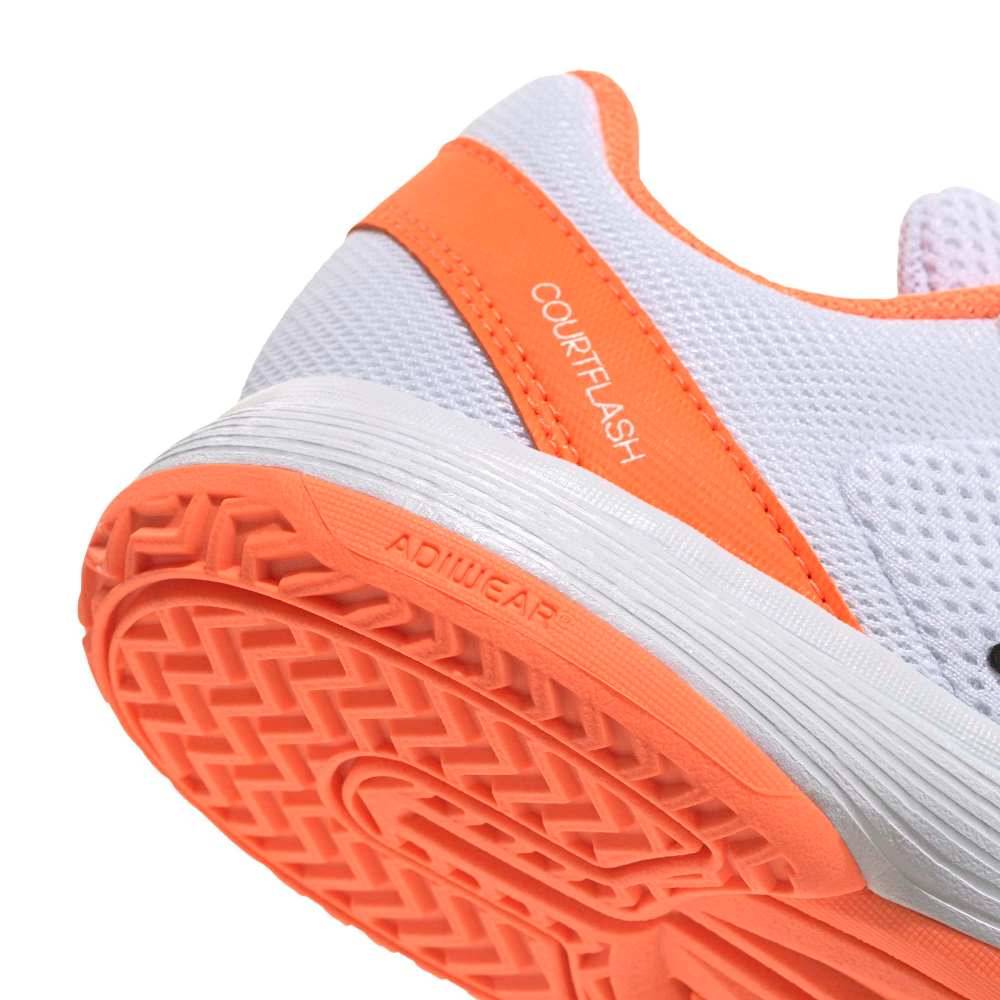 ADIDAS KIDS COURTFLASH TENNIS SHOES