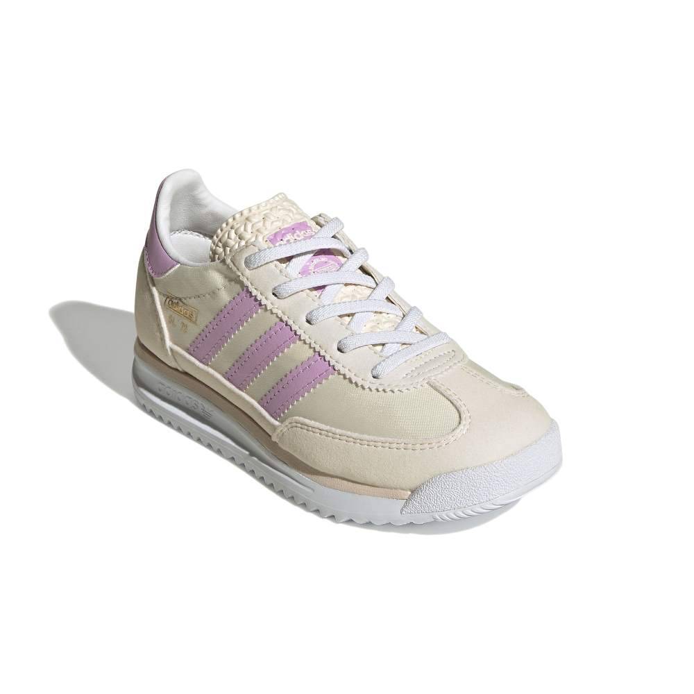 ADIDAS ORIGINALS KIDS SL 72 RS ELASTIC LACES SHOES