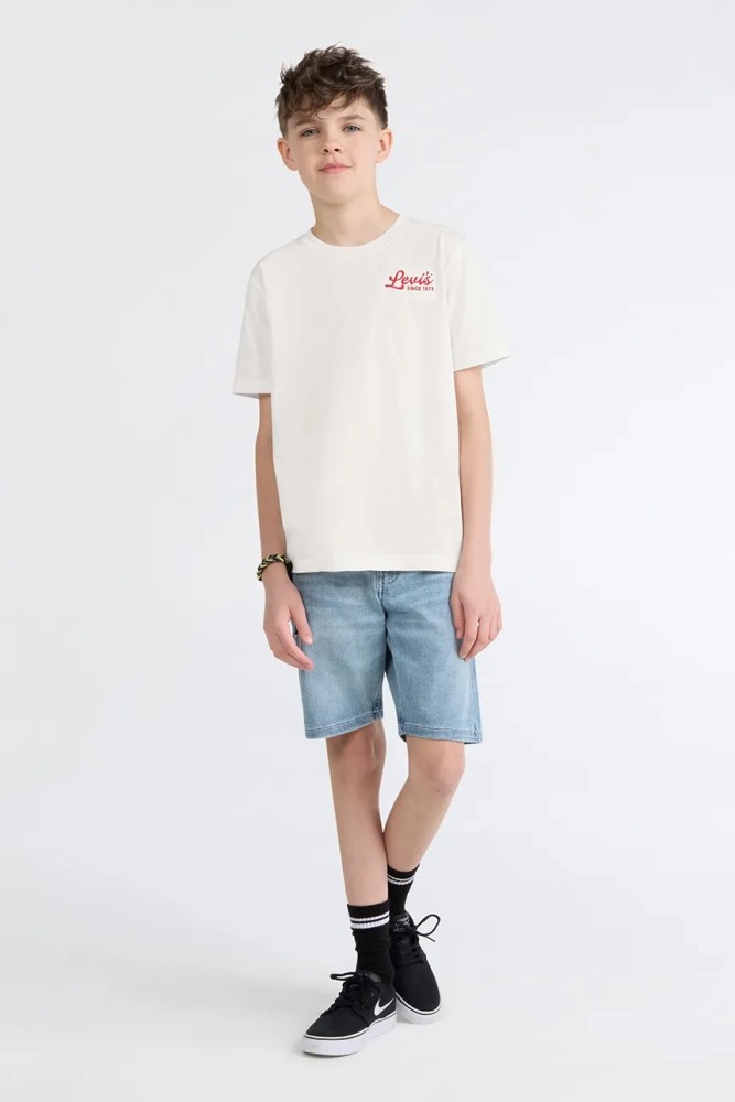 LEVIS BOYS PIZZA LOVING BEAR TEE