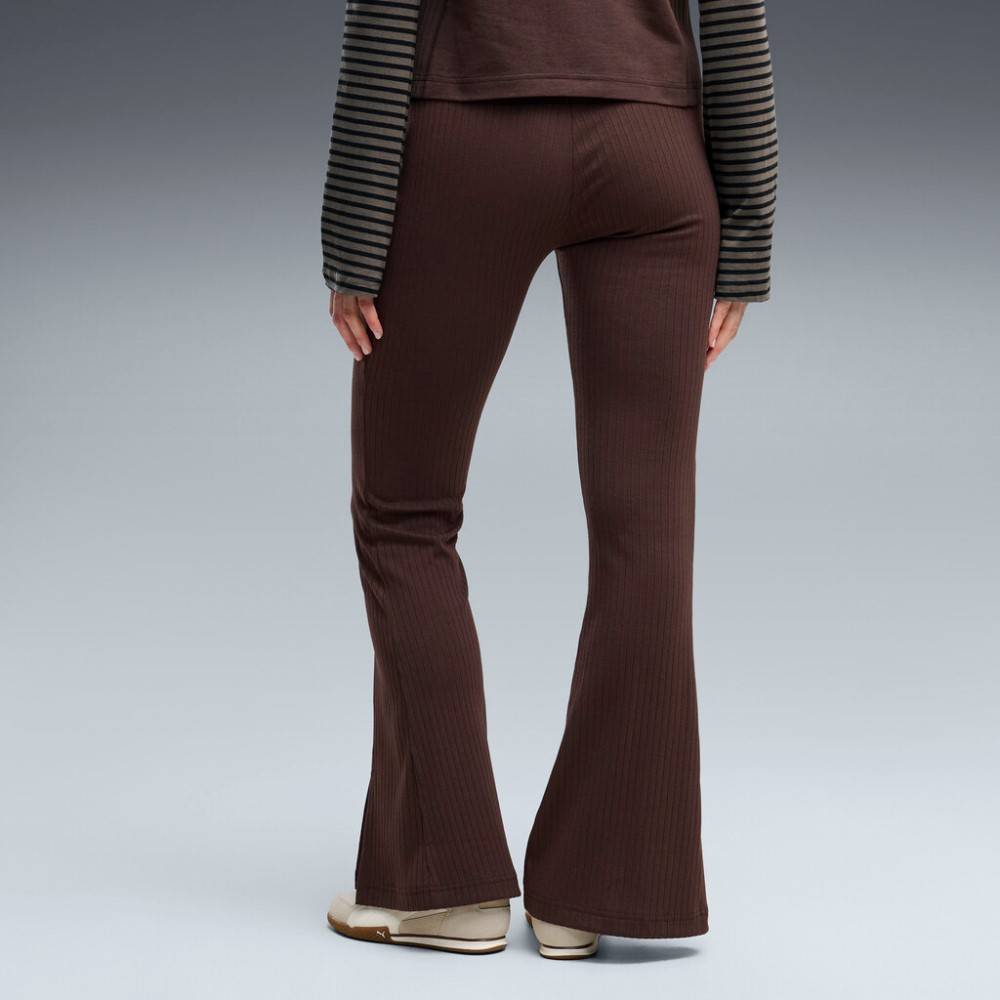 PUMA HER RIB FLARED LEGGINGS