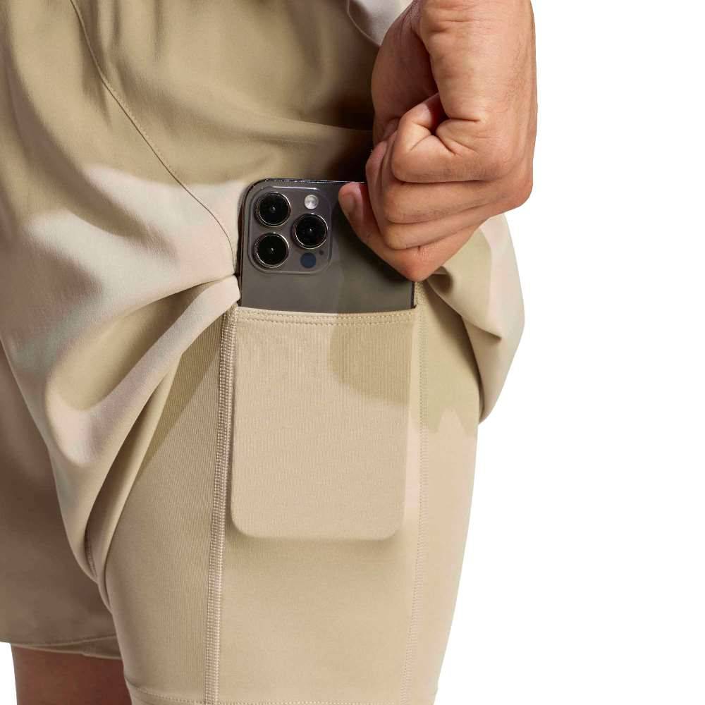 ADIDAS M ADI365 RUNNING ESSENTIALS 2IN1 SHORTS