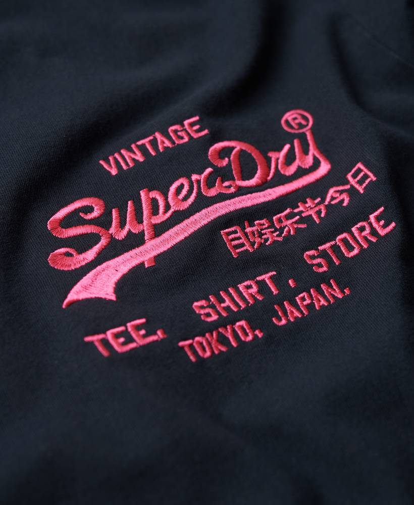 SUPERDRY NEON VINTAGE LOGO T-SHIRT