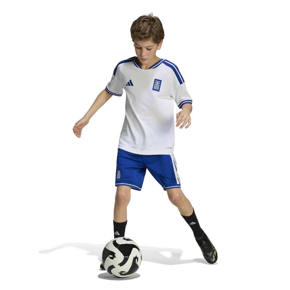 ADIDAS BOYS GREECE 26 HOME SHORTS