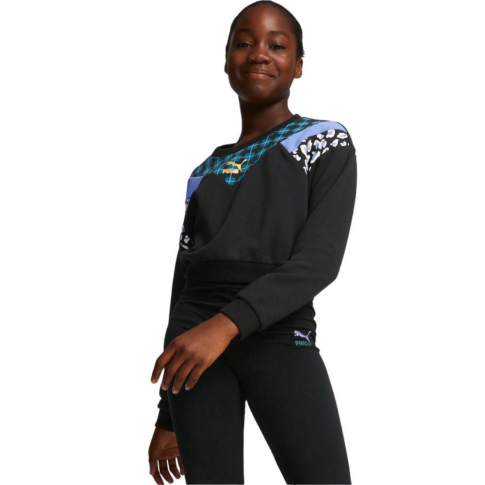 PUMA CLASSICS 90'S GIRLS PREPPY CREW