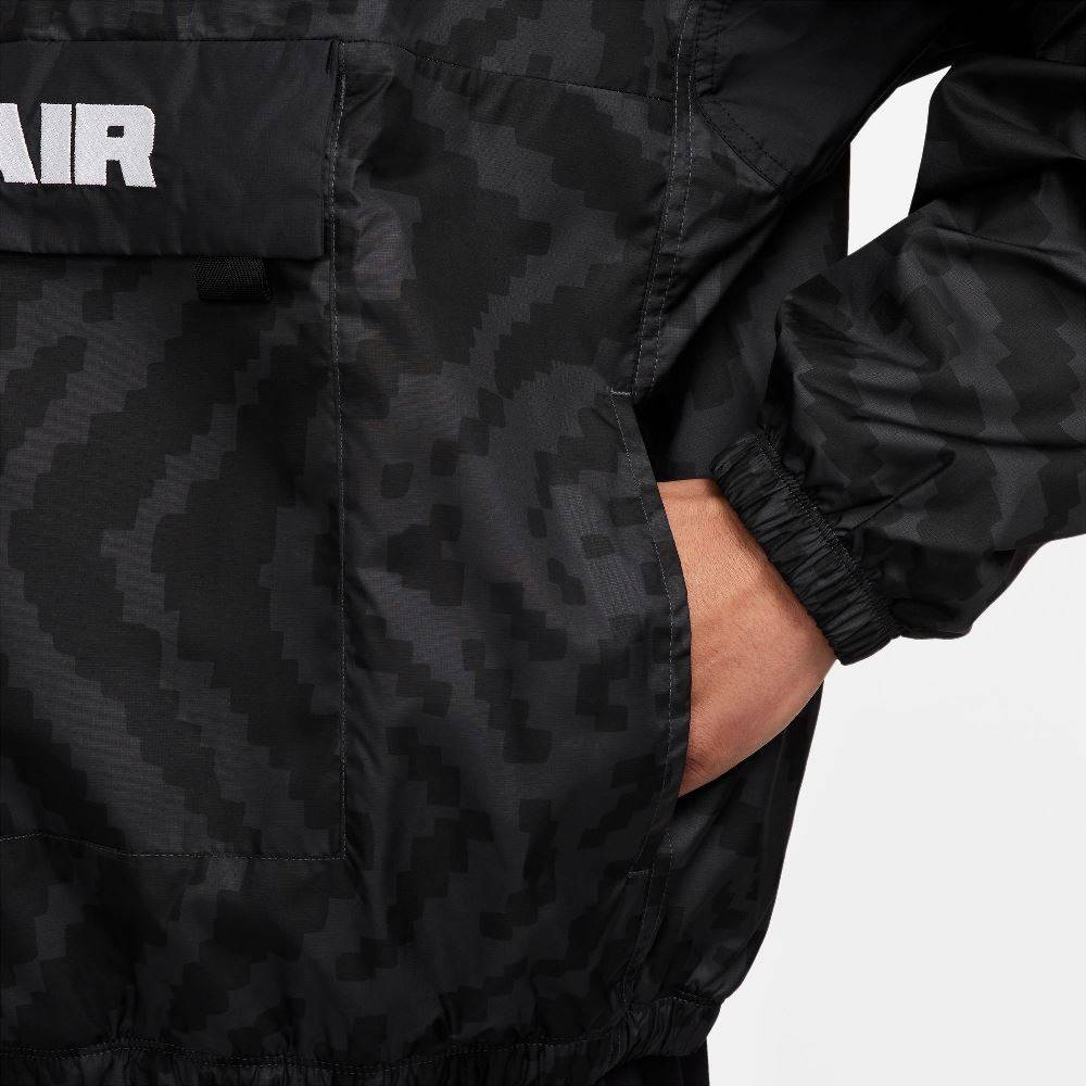 NIKE AIR 1/2 ZIP PRINTED JACKET