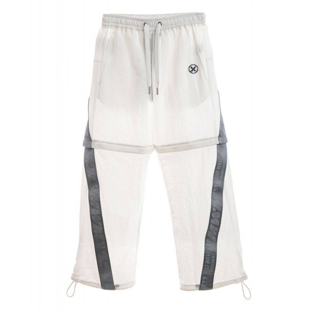 MWM BLACK TECHWEAR ZIP-OFF PANTS METAL TAPE