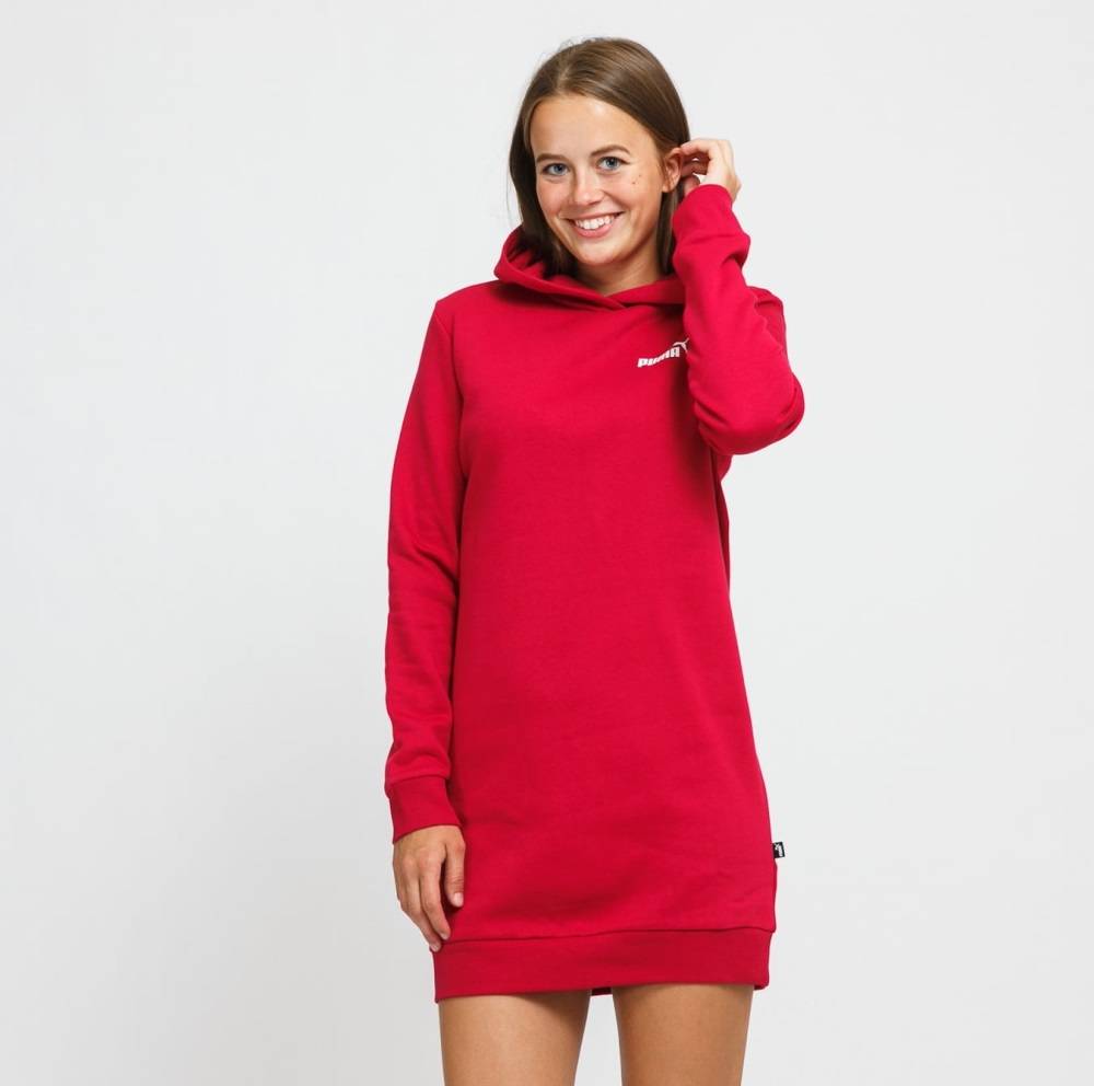 PUMA ESSENTIALS HOODED DRESS FL