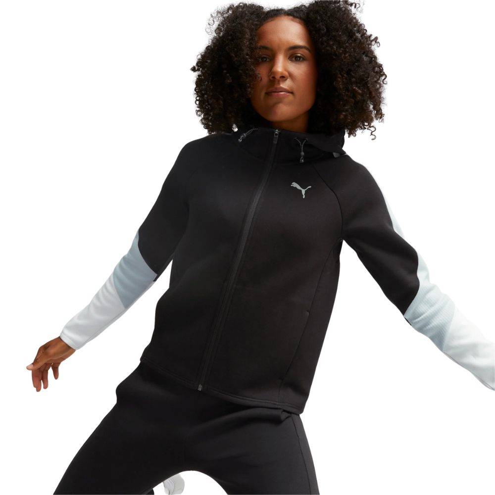 PUMA EVOSTRIPE WOMENS FULL-ZIP HOODIE