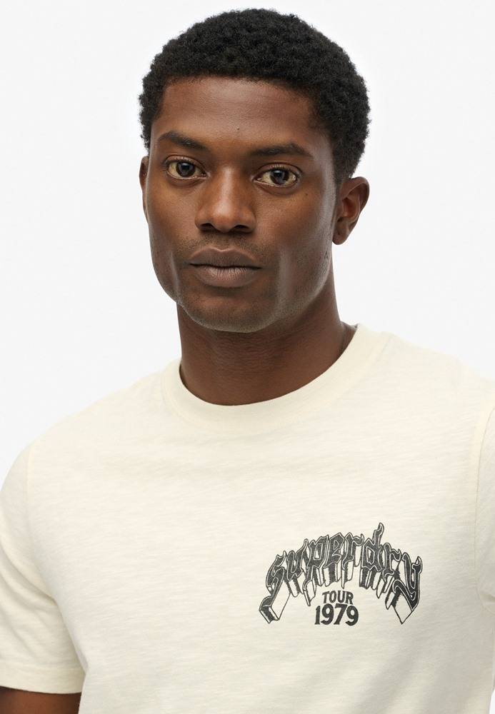SUPERDRY BIKER ROCK RELAXED TEE