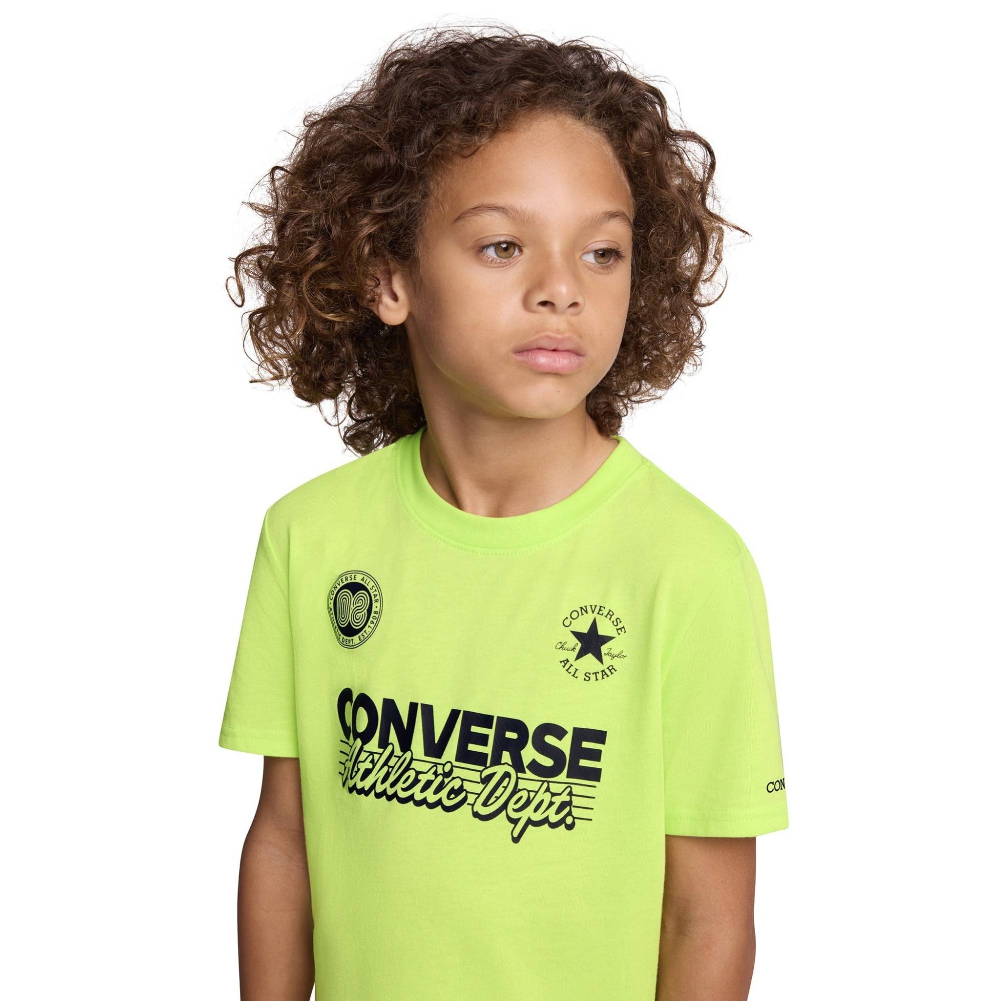 CONVERSE LITTLE BOYS MULTI HIT GFX SHORT SET