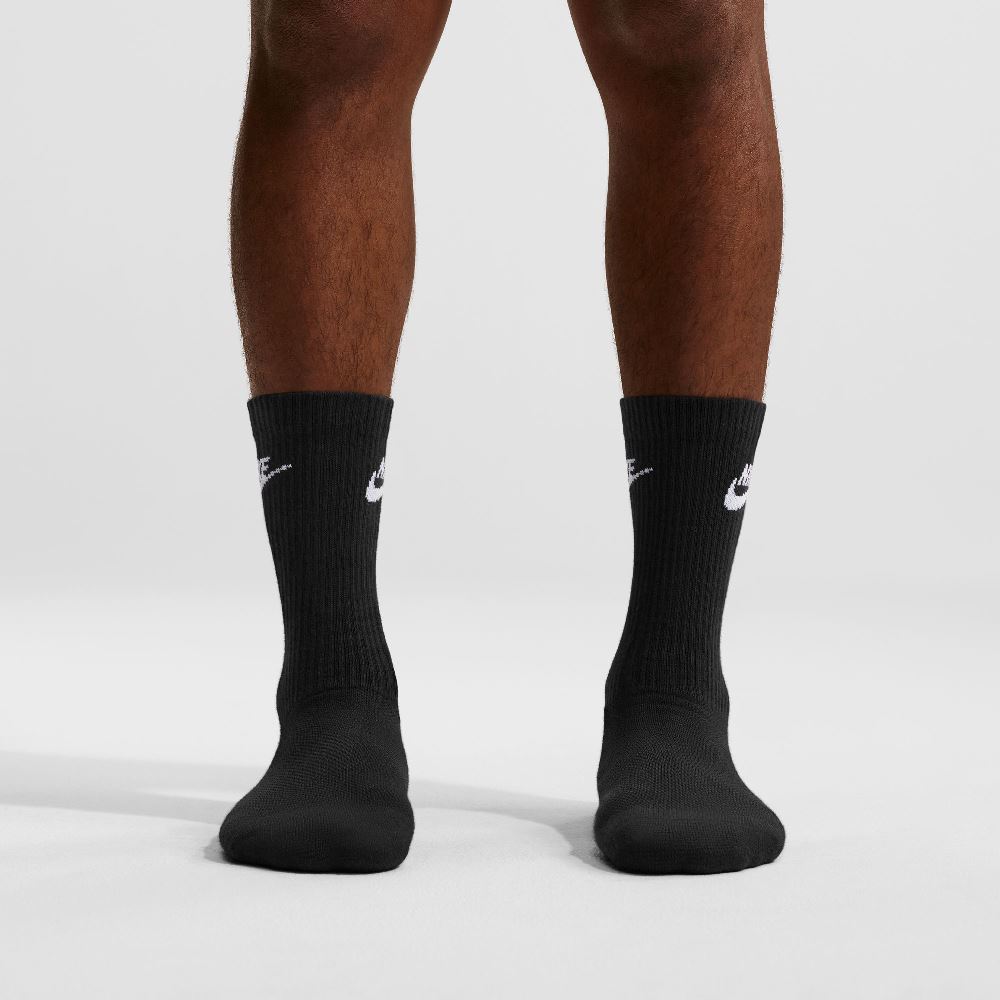 NIKE EVERYDAY ELEVATED CREW SOCKS FUTURA (3-PAIRS)