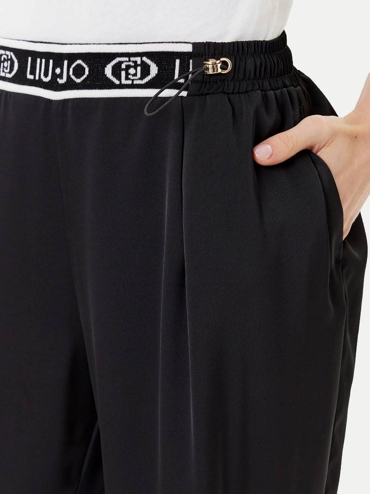 LIU JO SATIN TROUSERS
