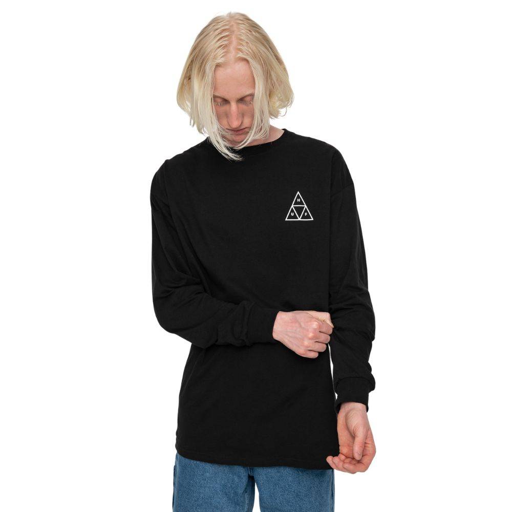 HUF ESSENTIALS TT LONG SLEEVE TEE