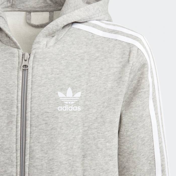 ADIDAS BOYS FULL ZIP HOODIE