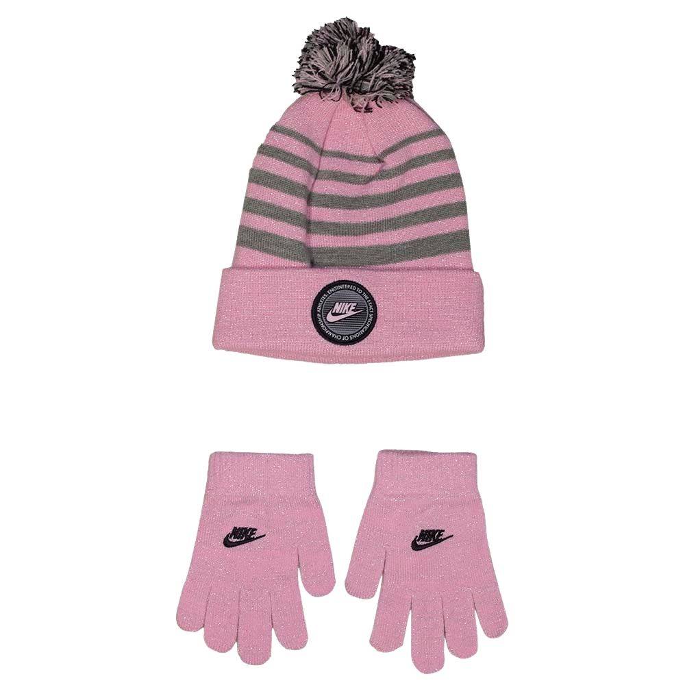 NIKE GIRLS FUTURA BEANIE GLOVE SET