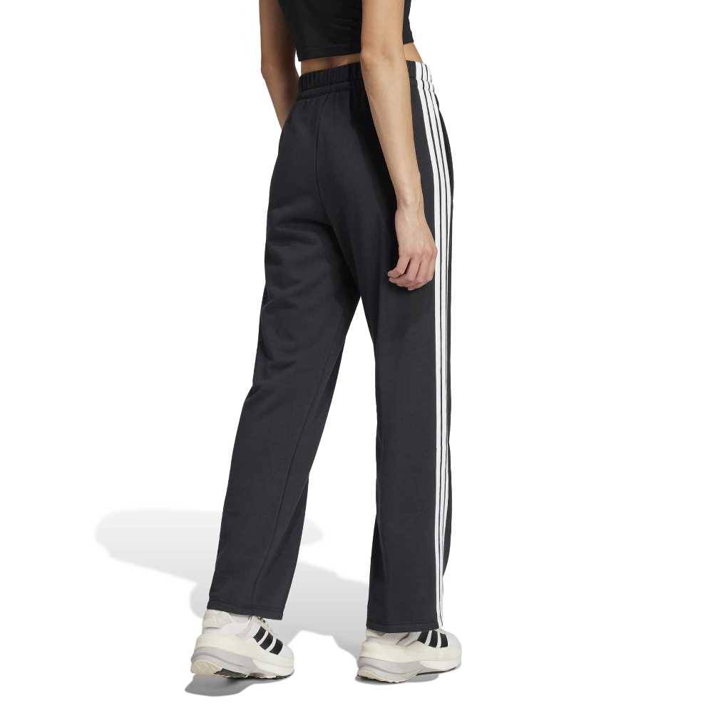 ADIDAS ESSENTIALS 3-STRIPES OPEN HEM FRENCH TERRY PANTS