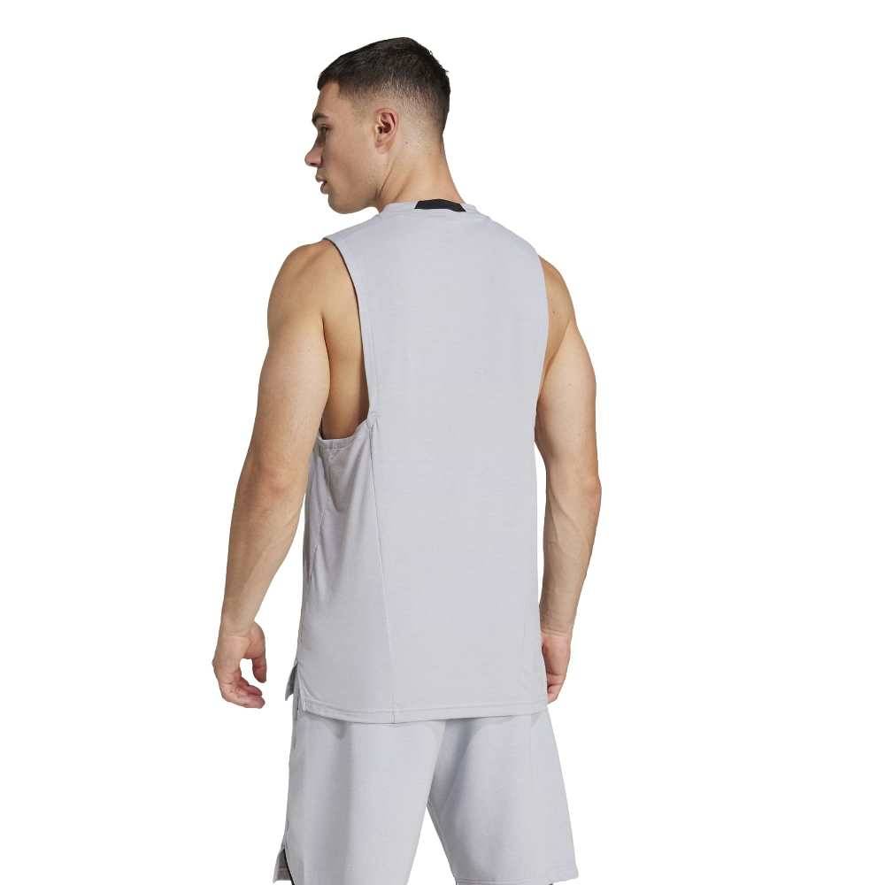 ADIDAS M D4T WORKOUT 3 STRIPES TANK
