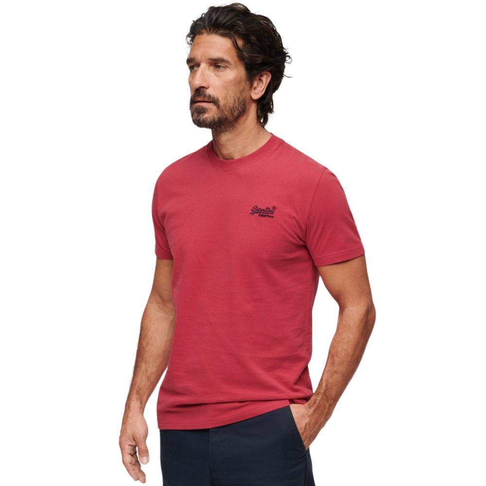 SUPERDRY ORGANIC COTTON ESSENTIAL LOGO MENS T-SHIRT