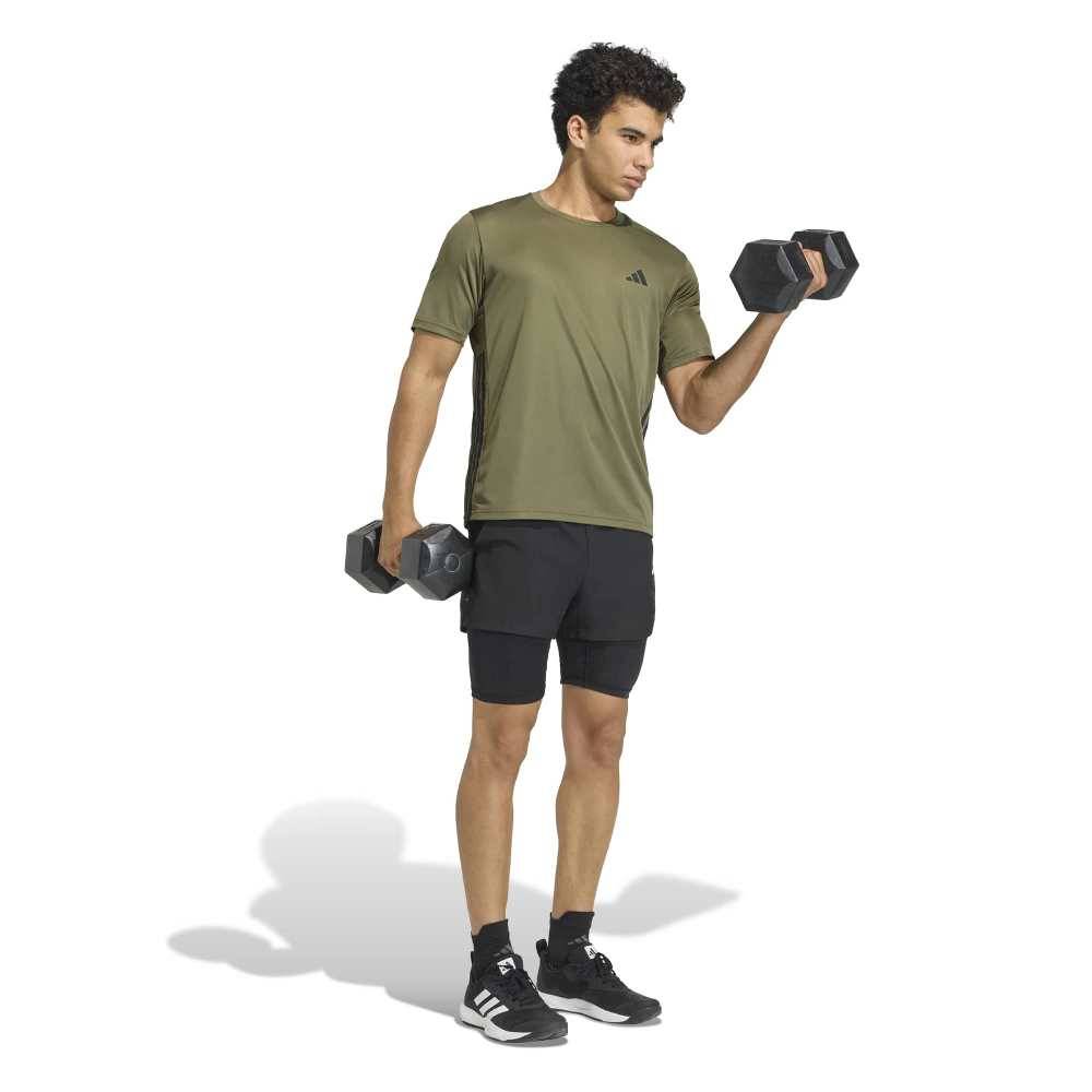 ADIDAS M WORKOUT ESSENTIALS 3-STRIPES T-SHIRT