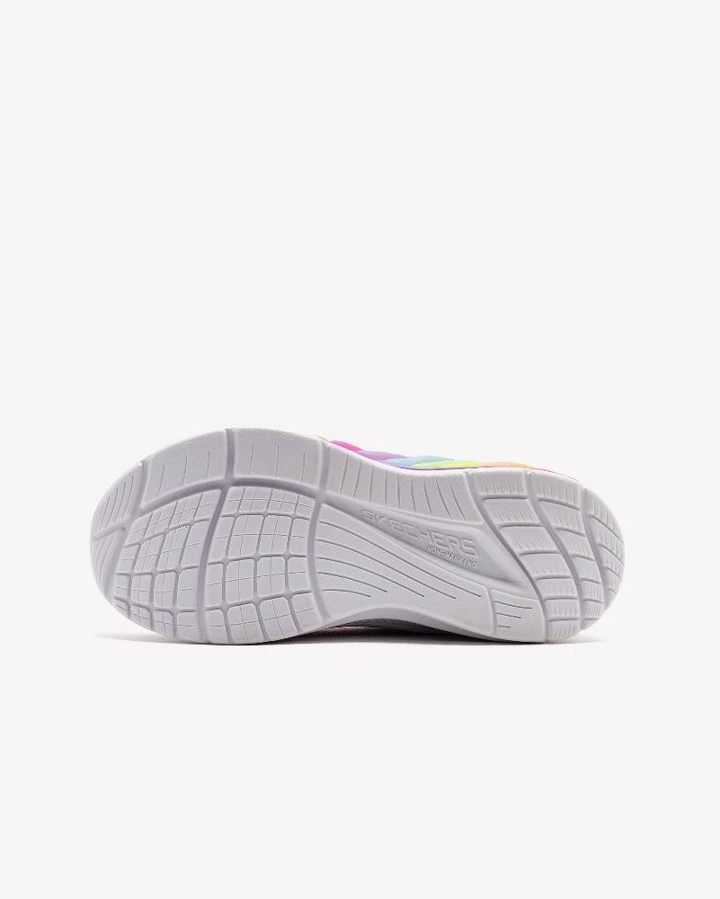 SKECHERS RAINBOW CRUISERS: RAINBOW REFLECTIN GIRLS SHOES