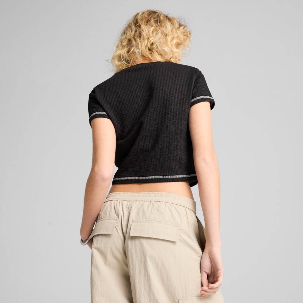 PUMA DARE TO TEXTURED BABY TEE