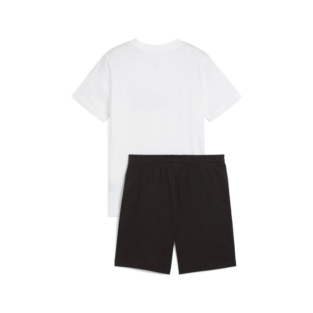 PUMA ESS 2 COLOR NO. 1 LOGO TEE AND SHORTS SET B