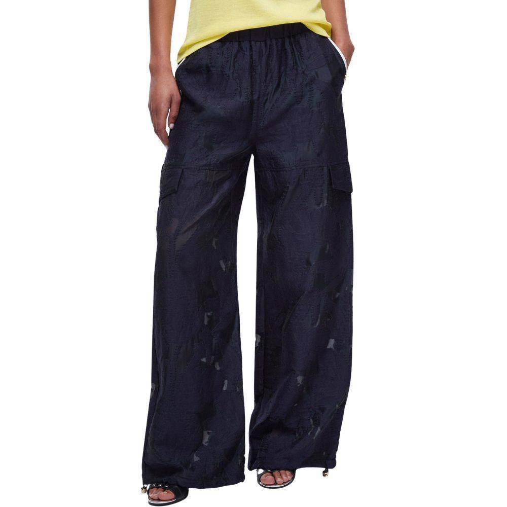 LIU JO ORGANZA JACQUARD TROUSERS