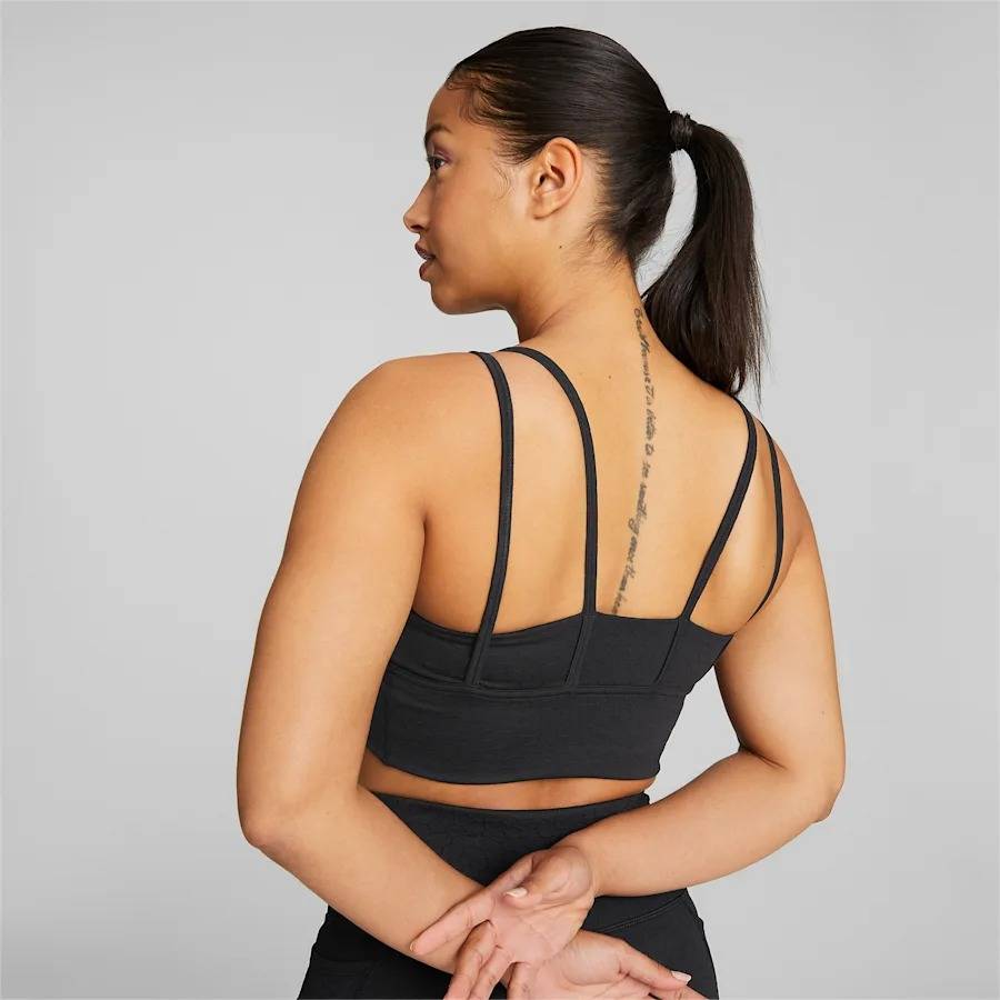 PUMA MID IMPACT FLAWLESS TRAINING BRA