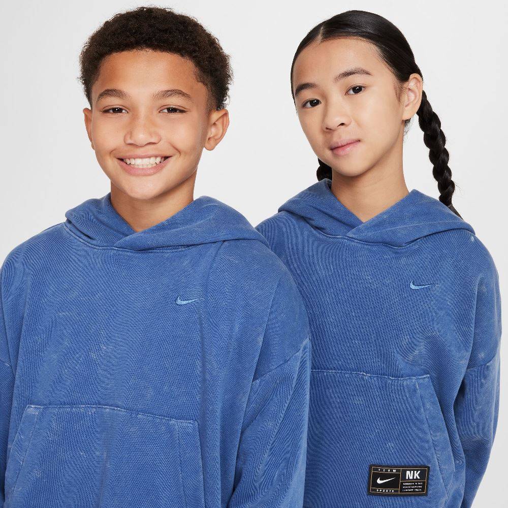 NIKE NSW KIDS FLEECE WASH HOODIE